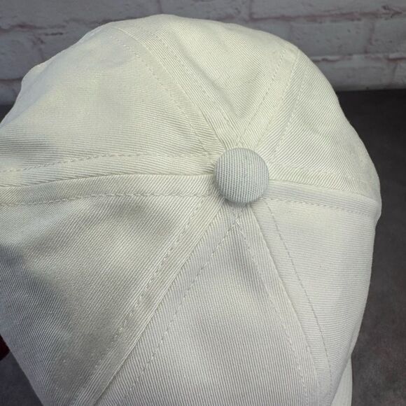 Gucci Venice Cotton Embroidered Script Logo Baseball Cap Hat Medium - Picture 8 of 14